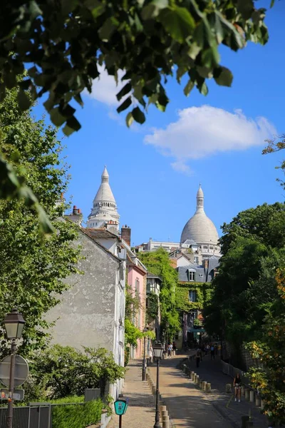 Piękny Widok Monmartre Paryżu — Zdjęcie stockowe