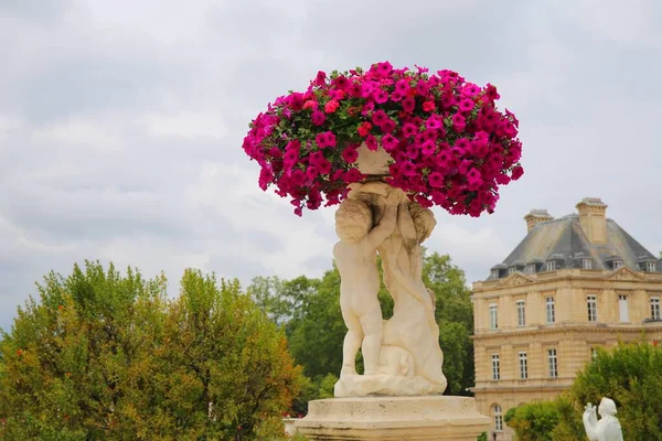 Prachtige Luxemburgse Tuinen Parijs — Stockfoto