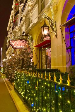 Paris 'teki Noel süslemeleri.