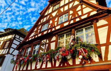 Strazburg şehrinde Noel boyunca güzel dekorasyonlar