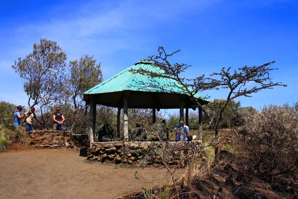 肯尼亚裂谷隆戈诺火山的景色 — 图库照片