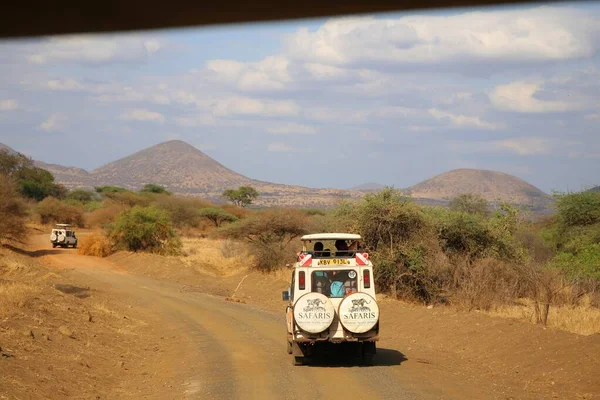肯尼亚Tsavo West国家公园的Shetani Lava油田 — 图库照片