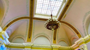 Batı Ukrayna, Lviv 'deki tren istasyonu.