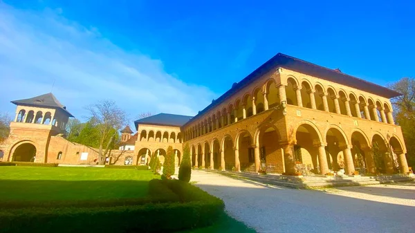 Beautiful Palace Mogosoaia Romania Spring Time — Stock Photo, Image