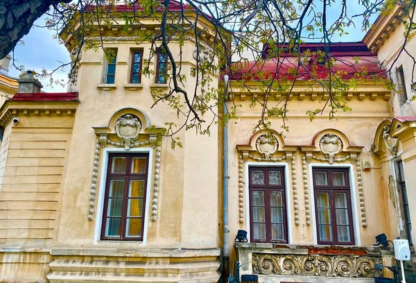 Традиційний Стильний Румунський Будинок Бухаресті — стокове фото