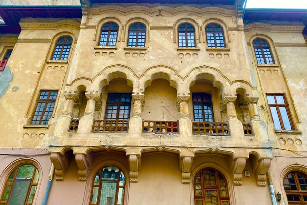 Tradicional Elegante Casa Rumana Ciudad Bucarest — Foto de Stock