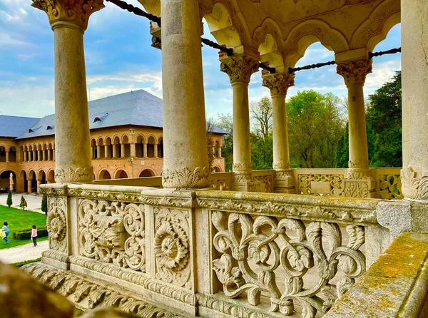 Romántico Palacio Real Mogosoaia Rumania — Foto de Stock