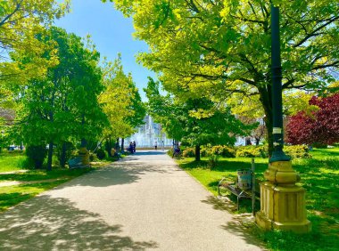 Bükreş 'teki Piata Unirii Parkı