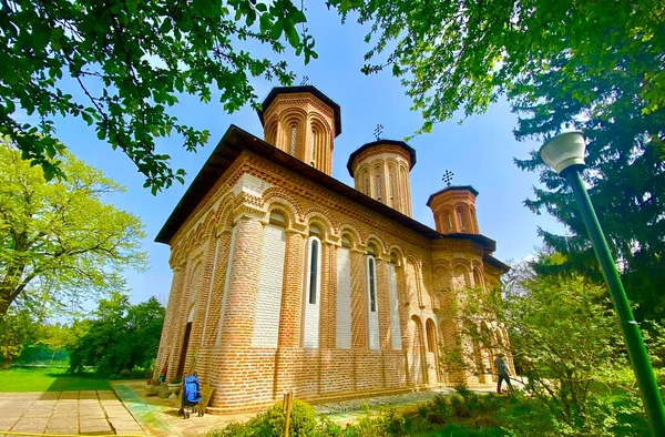 Vlad Tepes Begravningsplats Klostret Snagov Rumänien — Stockfoto