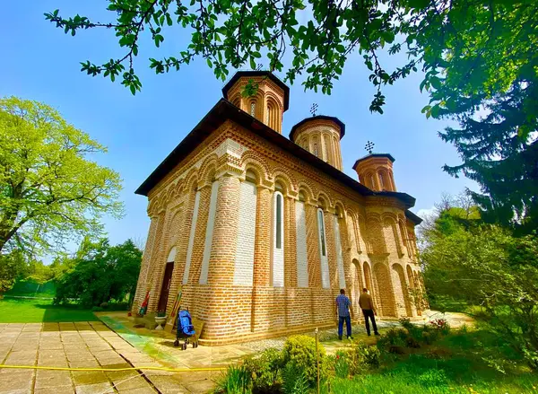 Burial Place Vlad Tepes Monastery Snagov Romania — Fotografia de Stock