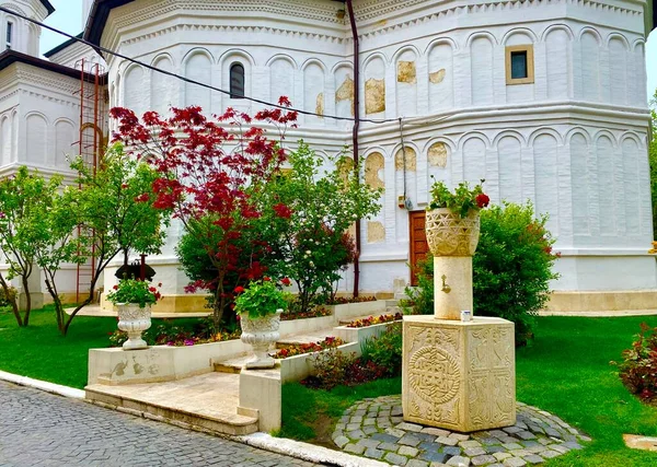 Radu Voda Monastery Capital City Bucharest — Stock Fotó