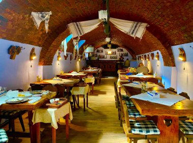 One of the best restaurants in Sibiu, Crama Sibiului