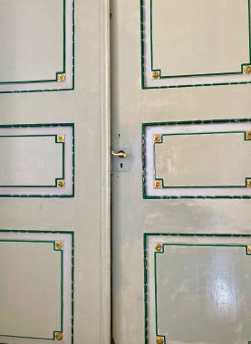 Sibiu 'da eski tarz güzel bir kapı