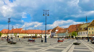 Romanya 'nın merkezindeki büyüleyici Sibiu kenti