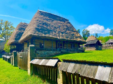 Traditional house in the ethnographic museum ASTRA in Sibiu