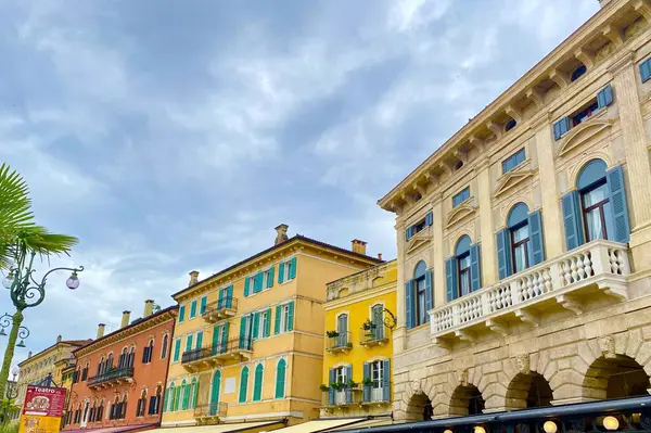 Charming Town Verona Italy — стоковое фото
