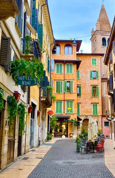 Очаровательный Город Верона Италии — стоковое фото
