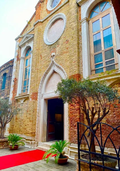 Церковь Районе Мурано Венеции — стоковое фото