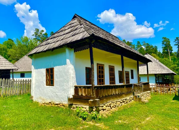 Traditional House Ethnographic Museum Astra Sibiu — Stock fotografie