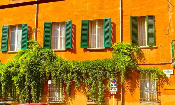 Beautiful Old Quarters Bologna Italy — Stock Photo, Image