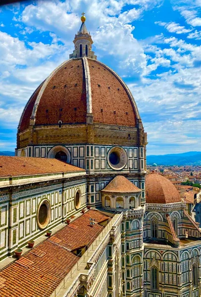 Hermosa Vista Cúpula Gigante Florencia Italia — Foto de Stock