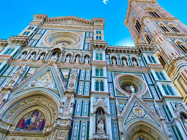 Floransa Daki Görkemli Cattedrale Santa Maria Del Fiore — Stok fotoğraf