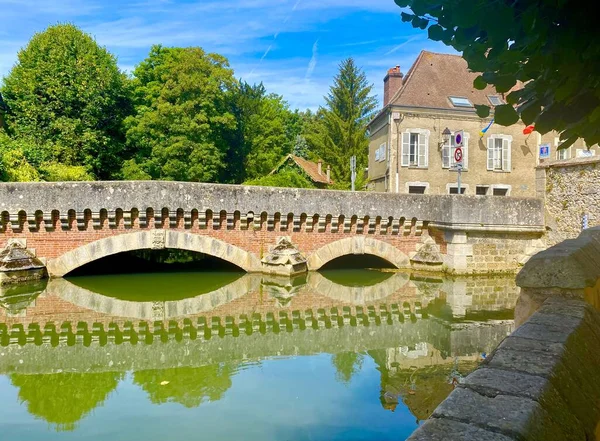 Charming Historic Castle Chteau Maintenon France — Zdjęcie stockowe