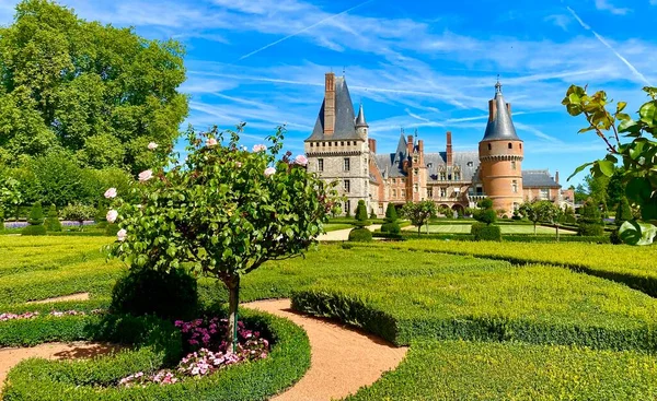 Charming Historic Castle Chteau Maintenon France —  Fotos de Stock