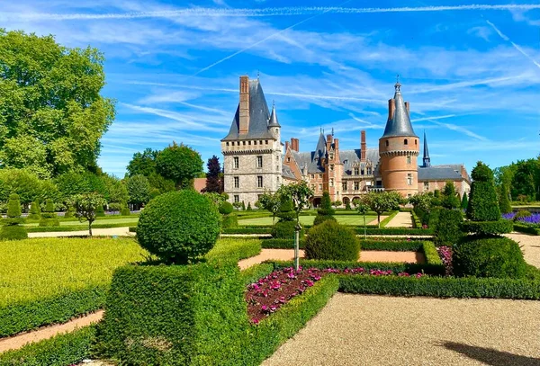 Charming Historic Castle Chteau Maintenon France —  Fotos de Stock