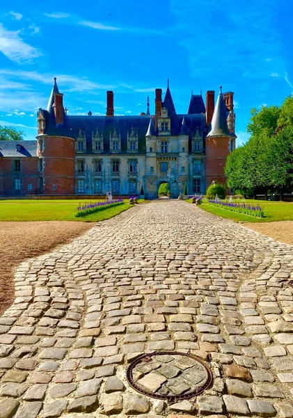Charming Historic Castle Chteau Maintenon France —  Fotos de Stock