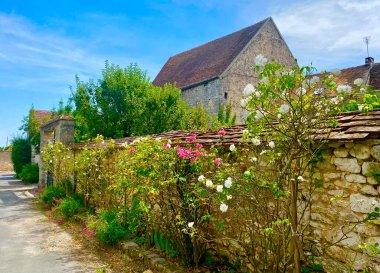 Charming preserved medieval town of Provins in France