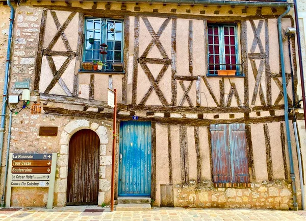 Charming Preserved Medieval Town Provins France — 图库照片