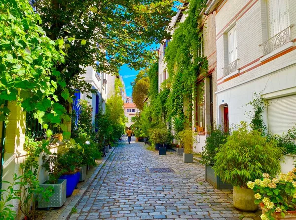 Villa Santos Dumond Charming Corner Paris — стоковое фото