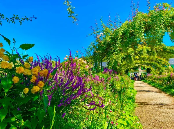 The gardens of the famous painter Claude Monet in Giverny