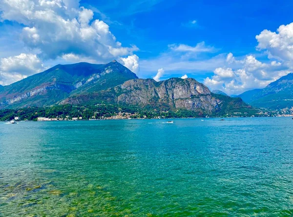 Krásný Výhled Jezero Como Itálii — Stock fotografie