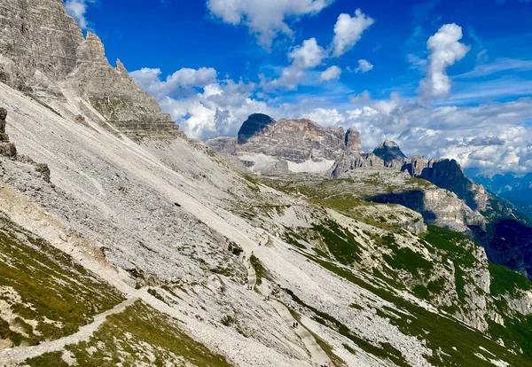 Sendero Tre Cime Lavaredo Los Alpes Italianos —  Fotos de Stock