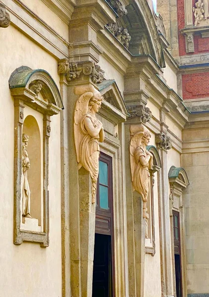 Detalle Fachada Catedral Milán — Foto de Stock
