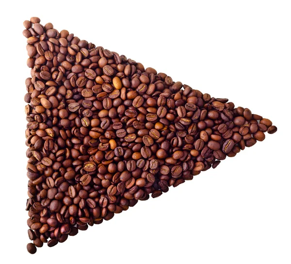 視力のコーヒー豆から ' 再生' — ストック写真