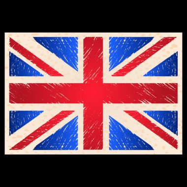 Grunge İngiltere bayrağı