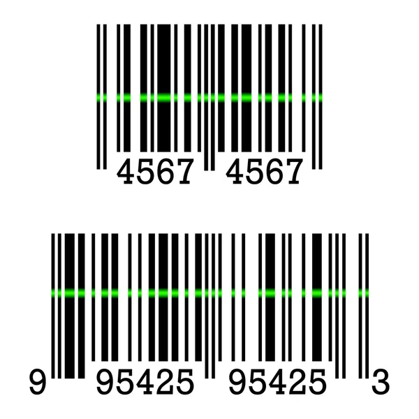Codes à barres — Image vectorielle