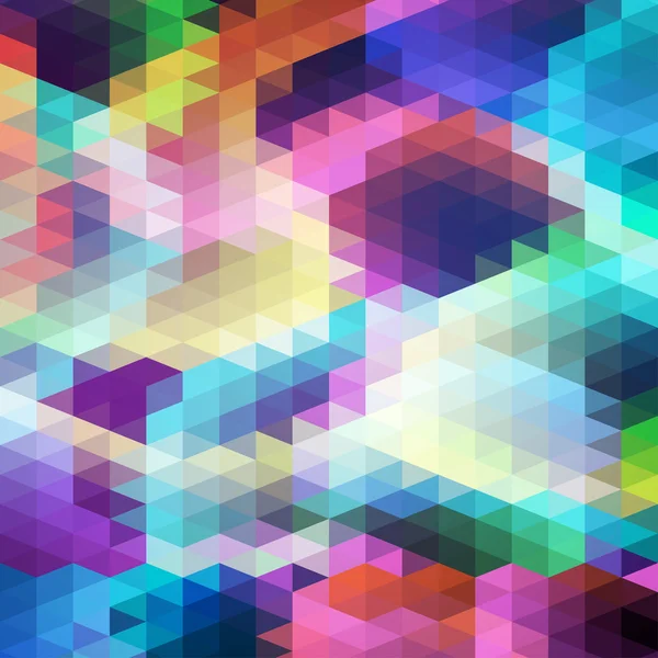 Muster geometrischer Formen. Dreieck-Mosaik-Hintergrund. — Stockvektor