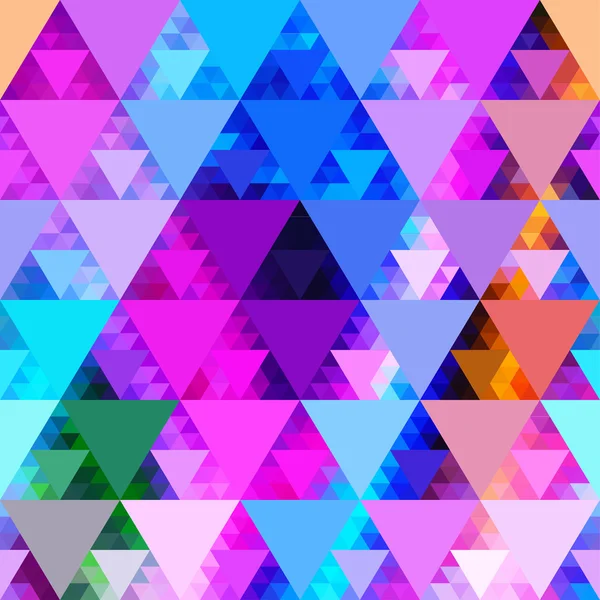 Modèle de formes géométriques. Triangles. Fond géométrique. Un flic — Image vectorielle