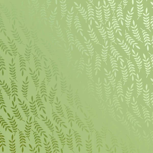 Vector floral fondo con hojas — Vector de stock