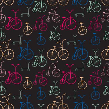 kesintisiz Bisiklet desen