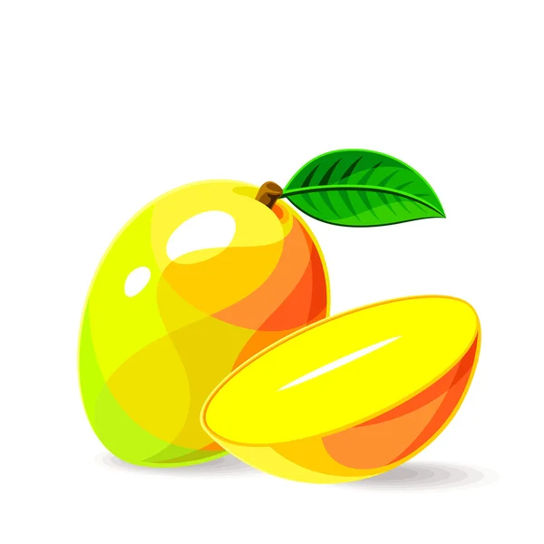 Färsk mango — Stock vektor