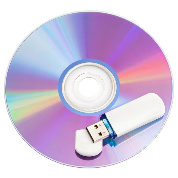 CD yuvarlak yüzey ve birden parlamak götürmek