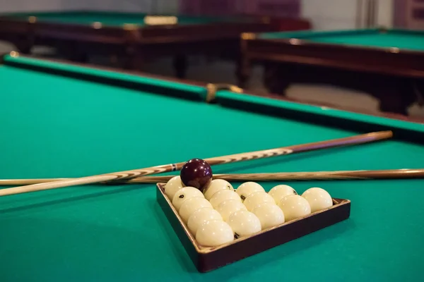 Russian billiards — Stock Photo, Image