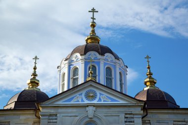 Hıristiyan tapınak mount athos üzerinde