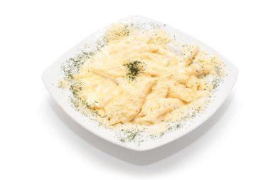 Quattro formaggi penne plaka