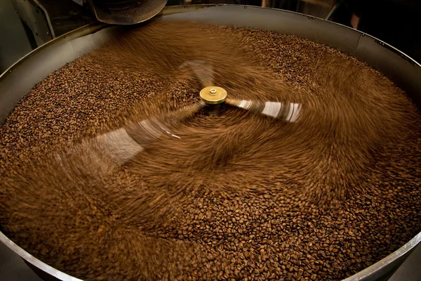 Machine for roasting coffee — Stock Photo, Image